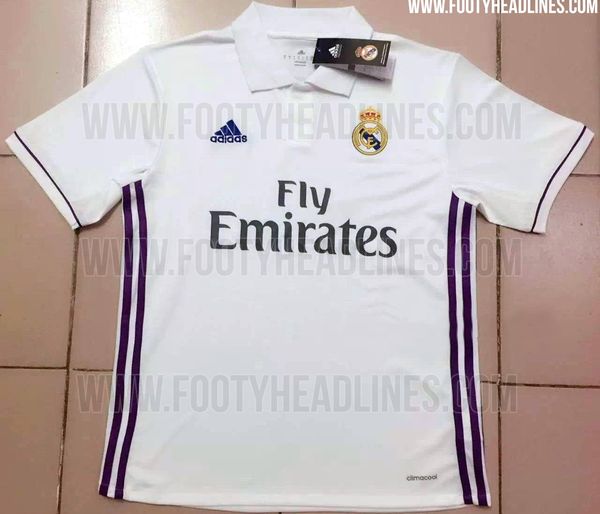 Nouvelles précisions sur le maillot 201617 du Real Madrid Maillots